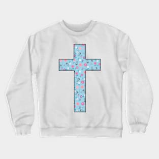 Christian Cross Crewneck Sweatshirt